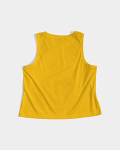 PUMP'T UNIVERSITY LOGO Women's Cropped Tank