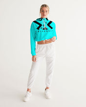 Load image into Gallery viewer, PUMP&#39;T UNIVERSITY LOGO &#39;X&#39; Women&#39;s Cropped Windbreaker

