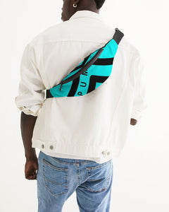 PUMP'T UNIVERSITY LOGO 'X' Crossbody Sling Bag