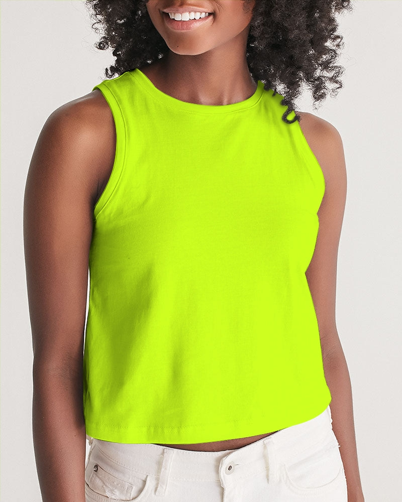 PUMP'T UNIVERSITY LOGO 'X' Women's Cropped Tank