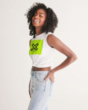 Load image into Gallery viewer, PUMP&#39;T UNIVERSITY LOGO &#39;X&#39; Women&#39;s Twist-Front Tank
