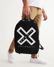 Load image into Gallery viewer, PUMP&#39;T UNIVERSITY LOGO &#39;X&#39; Large Backpack - Black Ice
