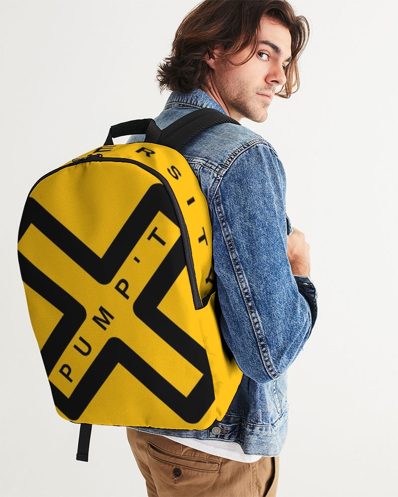 PUMP'T UNIVERSITY LOGO Large Backpack