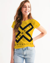 Load image into Gallery viewer, PUMP&#39;T UNIVERSITY LOGO Women&#39;s Tee
