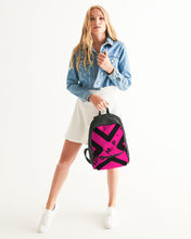 Load image into Gallery viewer, PUMP&#39;T UNIVERSITY LOGO Small Canvas Backpack
