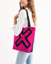 Load image into Gallery viewer, PUMP&#39;T UNIVERSITY LOGO Canvas Zip Tote
