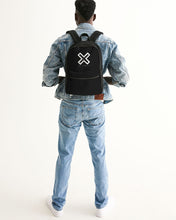 Load image into Gallery viewer, PUMP&#39;T UNIVERSITY LOGO &#39;X&#39; Small Canvas Backpack
