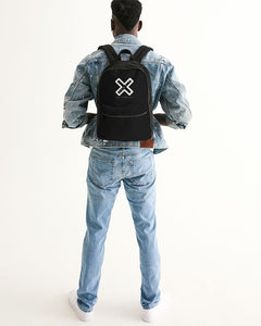 PUMP'T UNIVERSITY LOGO 'X' Small Canvas Backpack