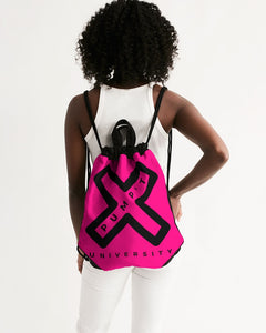 PUMP'T UNIVERSITY LOGO Canvas Drawstring Bag