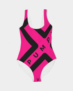 PUMP'T UNIVERSITY LOGO Women's One-Piece Swimsuit