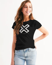 Load image into Gallery viewer, PUMP&#39;T UNIVERSITY LOGO &#39;X&#39; Women&#39;s Tee
