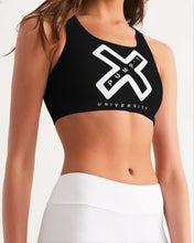 Load image into Gallery viewer, PUMP&#39;T UNIVERSITY LOGO &#39;X&#39; Women&#39;s Seamless Sports Bra
