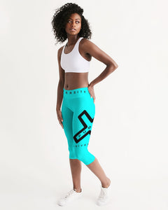 PUMP'T UNIVERSITY LOGO 'X' Women's Mid-Rise Capri