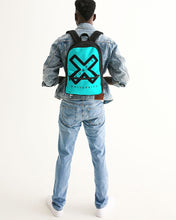 Load image into Gallery viewer, PUMP&#39;T UNIVERSITY LOGO &#39;X&#39; Small Canvas Backpack
