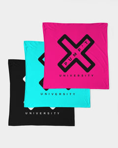 PUMP'T UNIVERSITY LOGO 'X' Bandana Set