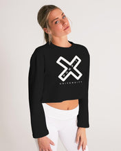 Load image into Gallery viewer, PUMP&#39;T UNIVERSITY LOGO &#39;X&#39; Women&#39;s Cropped Sweatshirt
