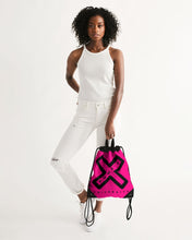 Load image into Gallery viewer, PUMP&#39;T UNIVERSITY LOGO Canvas Drawstring Bag
