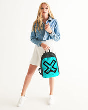 Load image into Gallery viewer, PUMP&#39;T UNIVERSITY LOGO &#39;X&#39; Small Canvas Backpack
