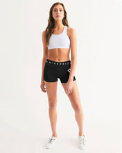 Load image into Gallery viewer, PUMP&#39;T UNIVERSITY LOGO &#39;X&#39; Women&#39;s Mid-Rise Yoga Shorts
