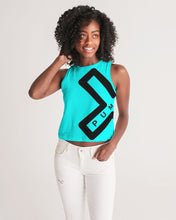 Load image into Gallery viewer, PUMP&#39;T UNIVERSITY LOGO &#39;X&#39; Women&#39;s Cropped Tank
