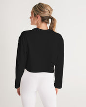 Load image into Gallery viewer, PUMP&#39;T UNIVERSITY LOGO &#39;X&#39; Women&#39;s Cropped Sweatshirt
