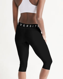 PUMP'T UNIVERSITY LOGO 'X' Women's Mid-Rise Capri