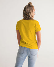 Load image into Gallery viewer, PUMP&#39;T UNIVERSITY LOGO Women&#39;s V-Neck Tee
