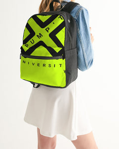 PUMP'T UNIVERSITY LOGO 'X' Small Canvas Backpack