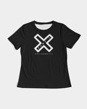 Load image into Gallery viewer, PUMP&#39;T UNIVERSITY LOGO &#39;X&#39; Women&#39;s Tee
