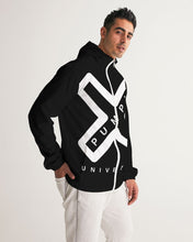 Load image into Gallery viewer, PUMP&#39;T UNIVERSITY LOGO &#39;X&#39; Men&#39;s Windbreaker
