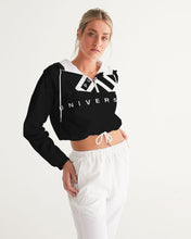 Load image into Gallery viewer, PUMP&#39;T UNIVERSITY LOGO &#39;X&#39; Women&#39;s Cropped Windbreaker
