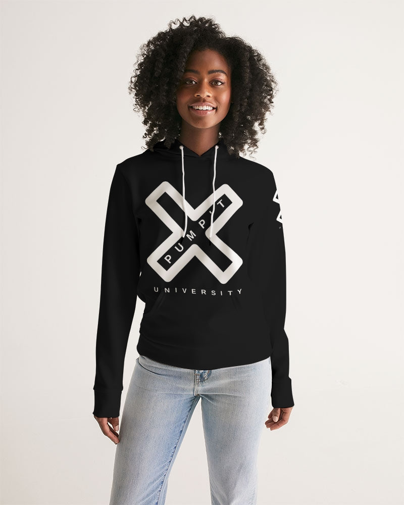 PUMP'T UNIVERSITY LOGO 'X' Women's Hoodie