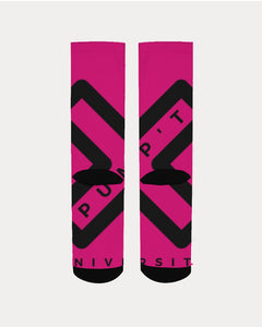 PUMP'T UNIVERSITY LOGO Women's Socks